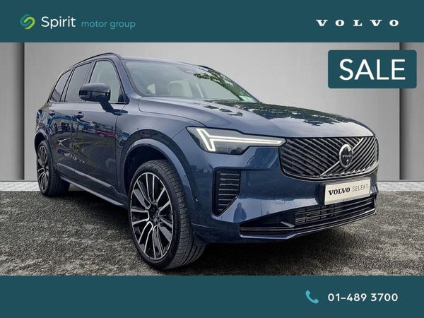 Volvo XC90 SUV, Petrol Plug-in Hybrid, 2025, Blue