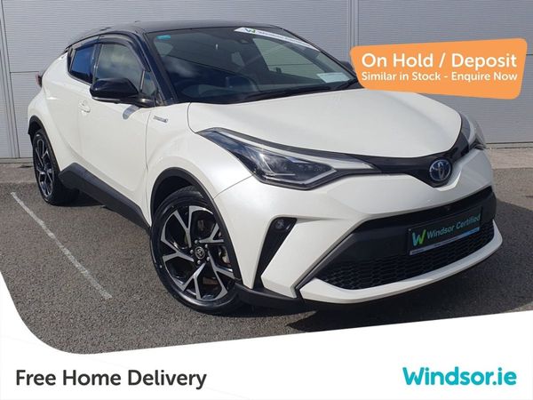 Toyota C-HR SUV, Petrol Hybrid, 2020, White