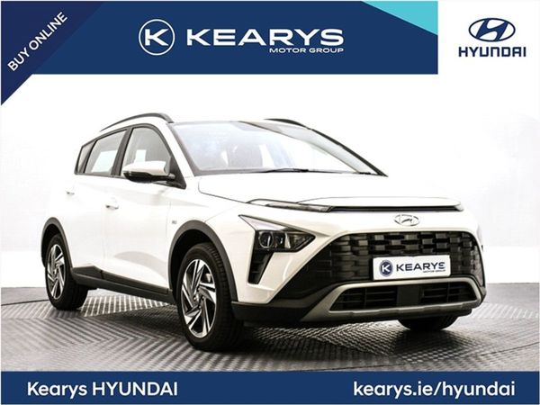 Hyundai Bayon SUV, Petrol Hybrid, 2022, White