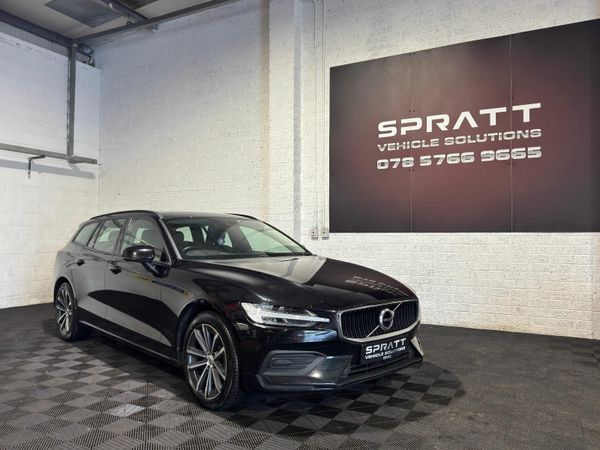Volvo V60 Estate, Diesel Hybrid, 2021, Black