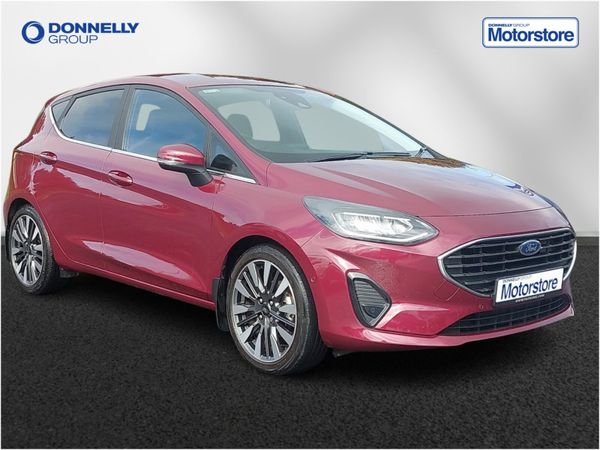 Ford Fiesta Hatchback, Petrol, 2022, Red