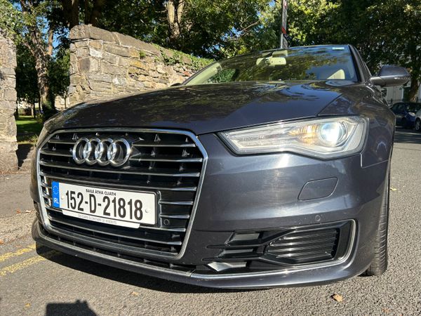 Audi A6 Saloon, Diesel, 2015, Blue