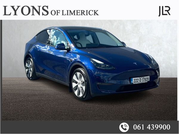 Tesla Model Y MPV, Electric, 2022, Blue