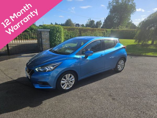 Nissan Micra Hatchback, Petrol, 2019, Blue