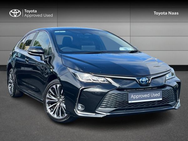 Toyota Corolla Saloon, Petrol Hybrid, 2023, Black