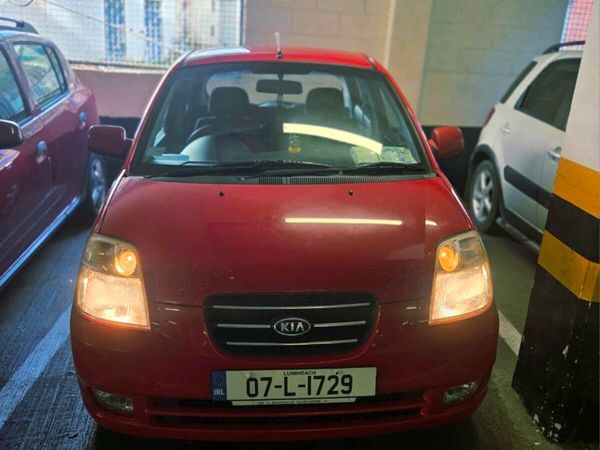 Kia Picanto Hatchback, Petrol, 2007, Red