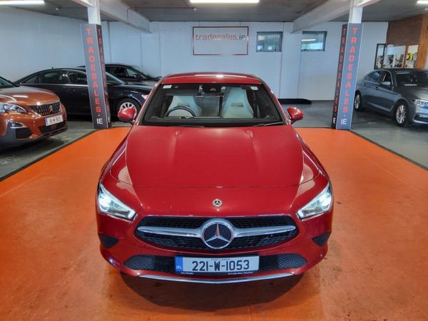 Mercedes-Benz CLA Saloon, Petrol Plug-in Hybrid, 2022, Red