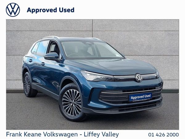 Volkswagen Tiguan SUV, Petrol Plug-in Hybrid, 2025, Blue