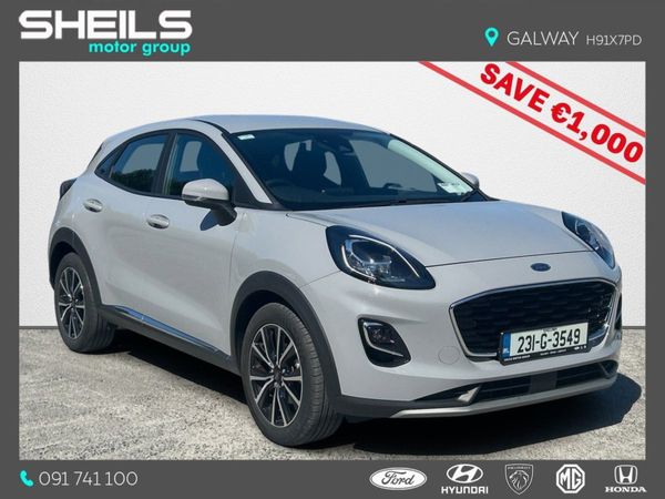 Ford Puma MPV, Petrol Hybrid, 2023, Grey