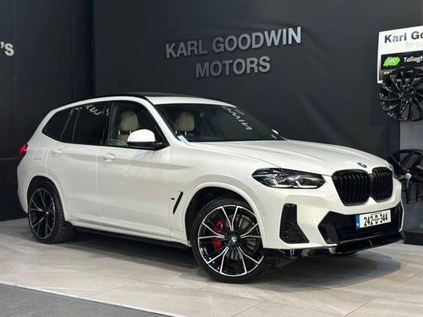 BMW X3 SUV, Petrol Plug-in Hybrid, 2024, White