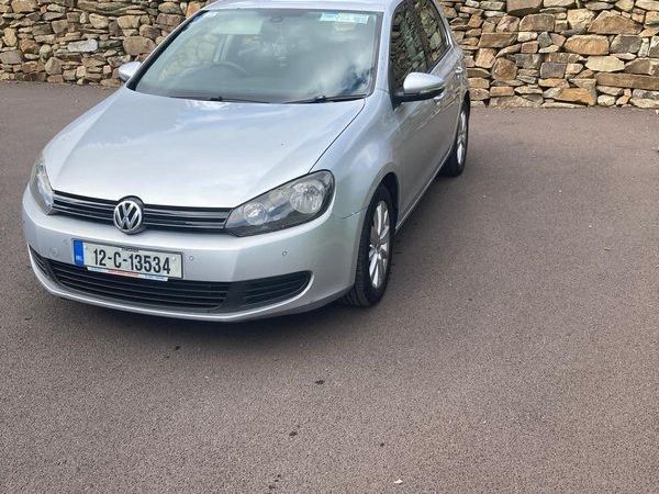 Volkswagen Golf Hatchback, Diesel, 2012, Silver