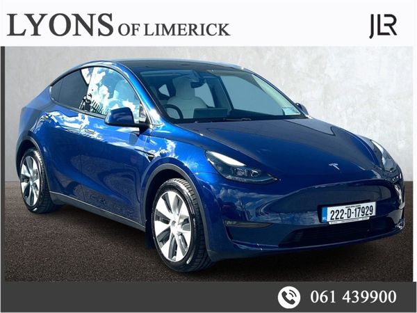 Tesla Model Y MPV, Electric, 2022, Blue