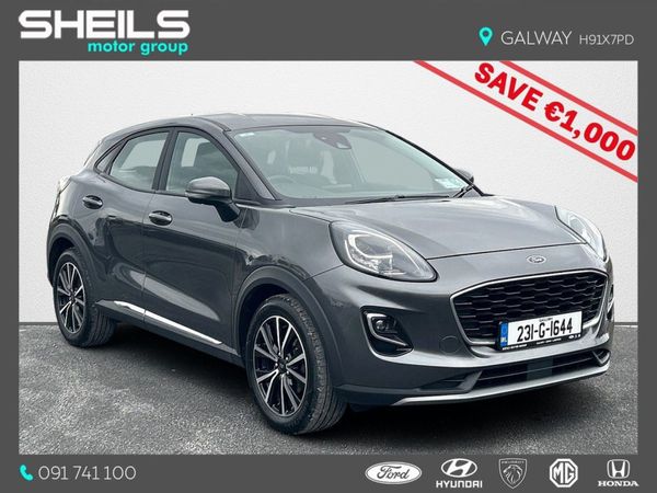 Ford Puma MPV, Petrol Hybrid, 2023, Grey