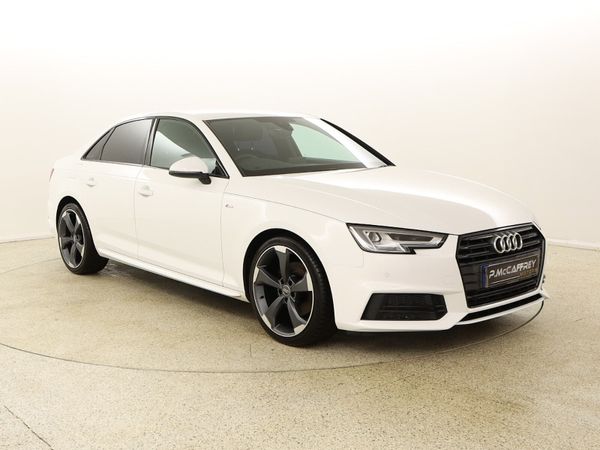 Audi A4 Saloon, Diesel, 2017, White