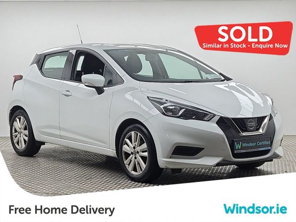 Nissan Micra Hatchback, Petrol, 2020, White