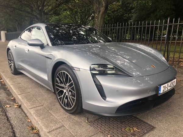 Porsche Taycan Saloon, Electric, 2021, Silver