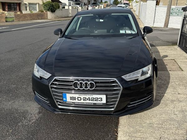 Audi A4 Saloon, Diesel, 2018, Black