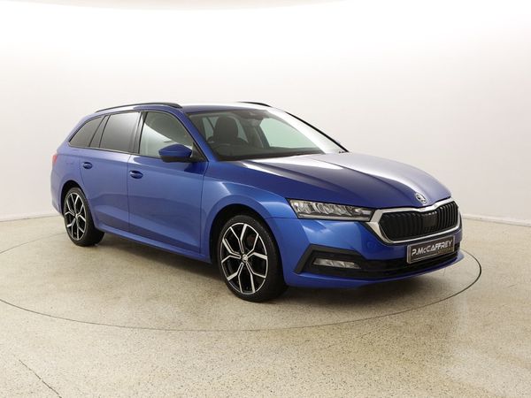 Skoda Octavia Estate, Diesel, 2021, Blue