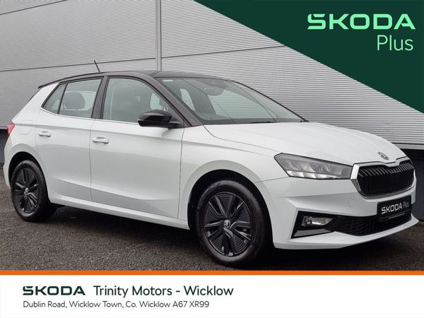 Skoda Fabia Hatchback, Petrol, 2024, White