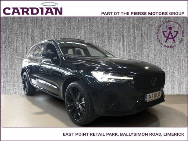 Volvo XC60 SUV, Petrol Plug-in Hybrid, 2024, Black
