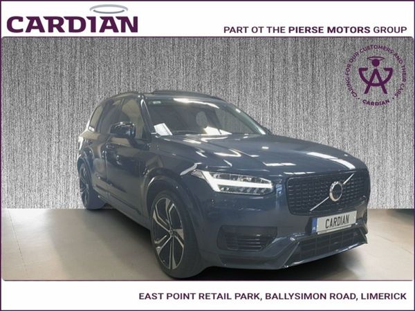 Volvo XC90 SUV, Petrol Hybrid, 2024, Blue