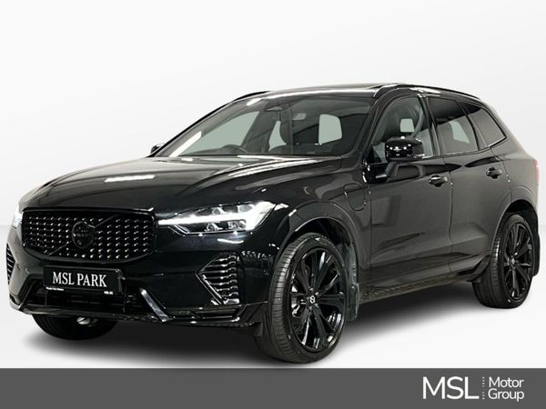 Volvo XC60 SUV, Petrol Plug-in Hybrid, 2024, Black