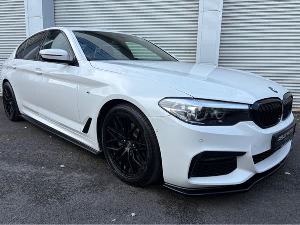 BMW 5-Series Saloon, Diesel, 2020, White