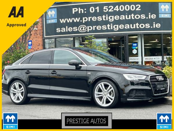 Audi A3 Saloon, Petrol, 2017, Black