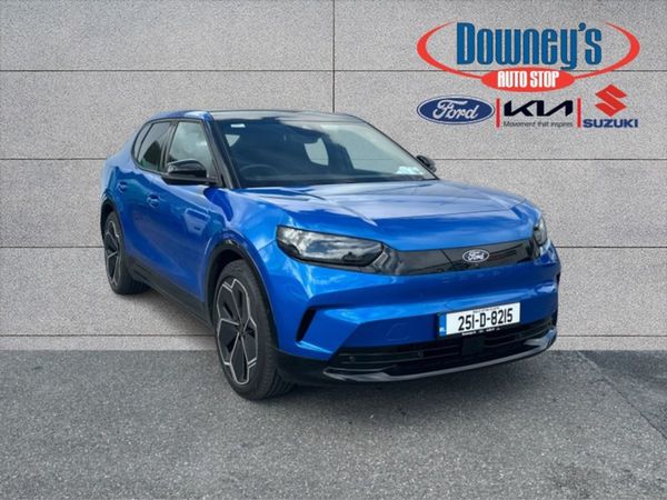 Ford Capri SUV, Electric, 2025, Blue