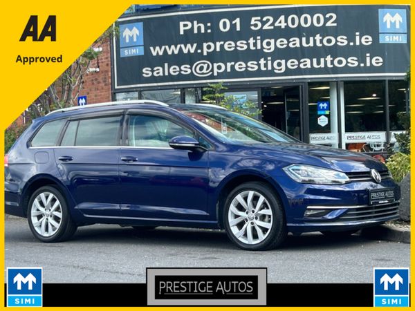 Volkswagen Golf Estate, Petrol, 2017, Blue