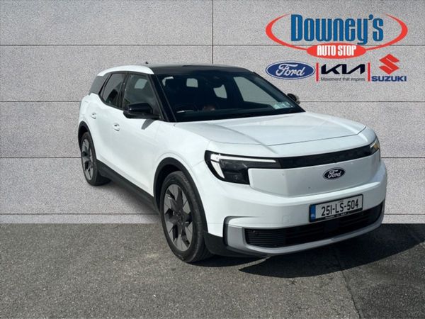 Ford Explorer SUV, Electric, 2025, White
