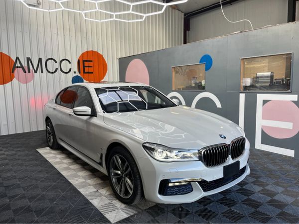 BMW 7-Series Saloon, Petrol Hybrid, 2017, White