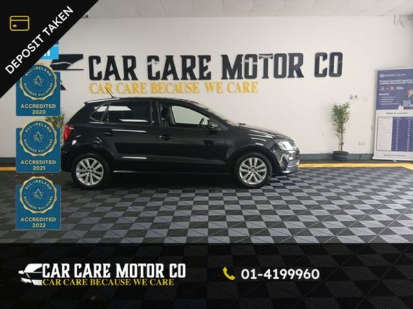 Volkswagen Polo Hatchback, Petrol, 2016, Black
