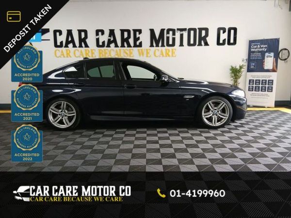 BMW 5-Series Saloon, Diesel, 2016, Black