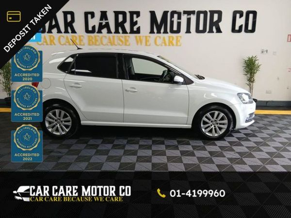 Volkswagen Polo Hatchback, Petrol, 2017, White