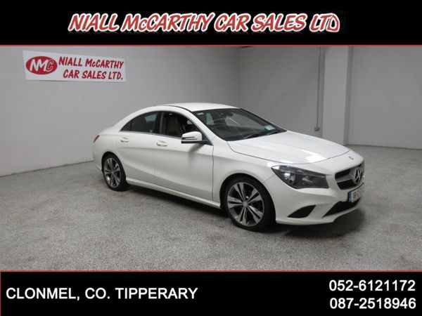 Mercedes-Benz CLA Saloon, Petrol, 2016, White