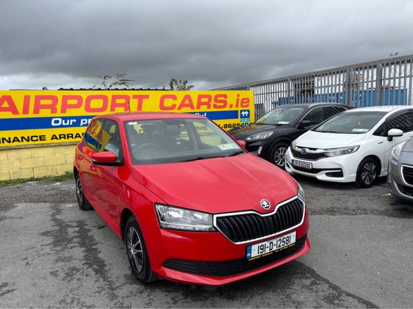 Skoda Fabia Hatchback, Petrol, 2019, Red