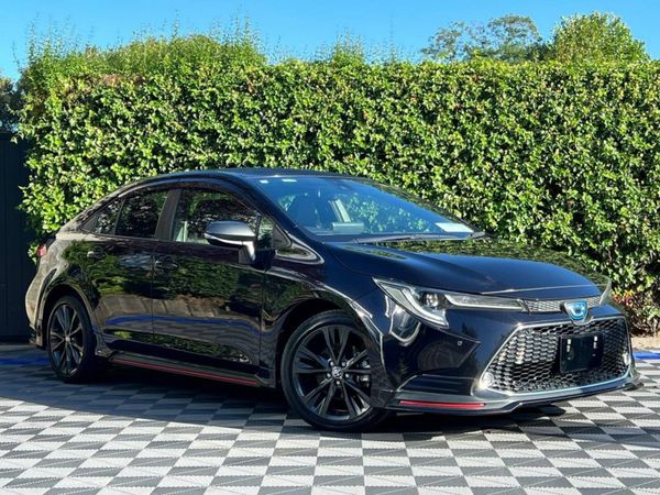 Toyota Corolla Saloon, Petrol Hybrid, 2021, Black