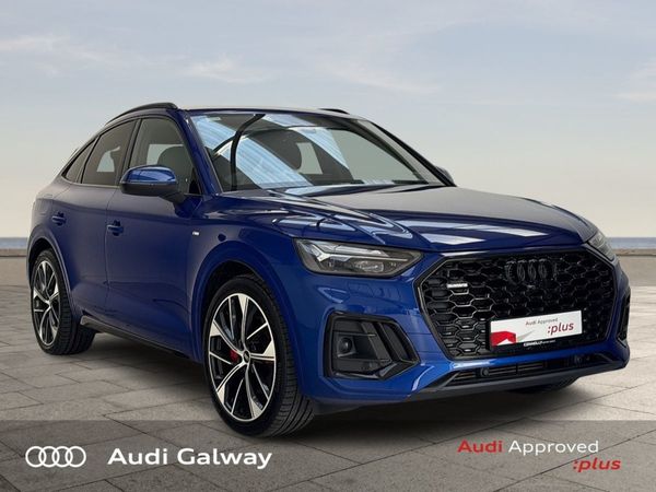 Audi Q5 SUV, Petrol Plug-in Hybrid, 2024, Blue