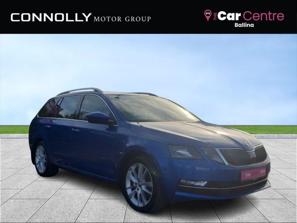 Skoda Octavia Estate, Petrol, 2018, Blue