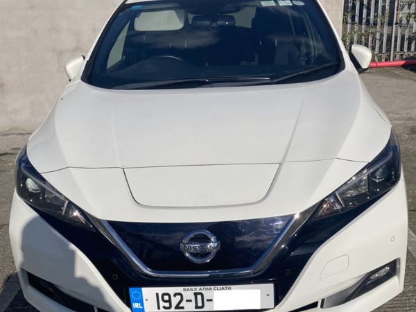 Nissan Leaf Hatchback, Electric, 2019, White