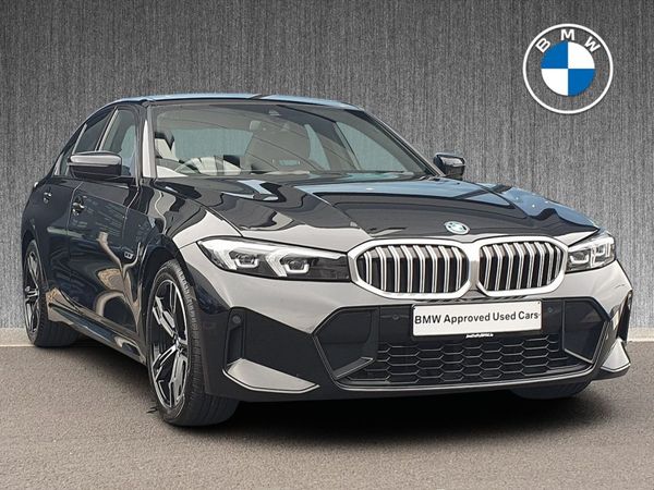 BMW 3-Series Saloon, Petrol Plug-in Hybrid, 2023, Black