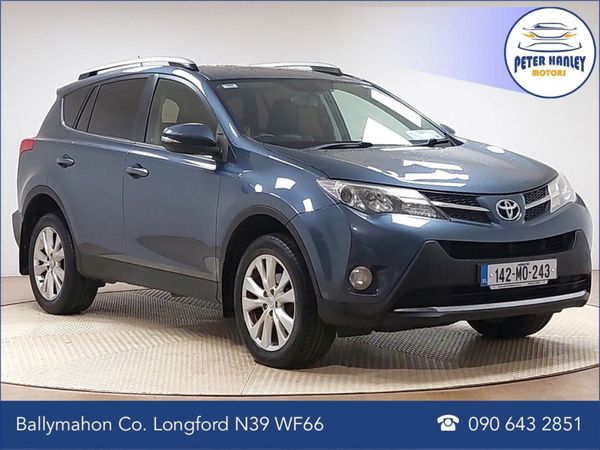 Toyota RAV4 SUV, Diesel, 2014, Blue
