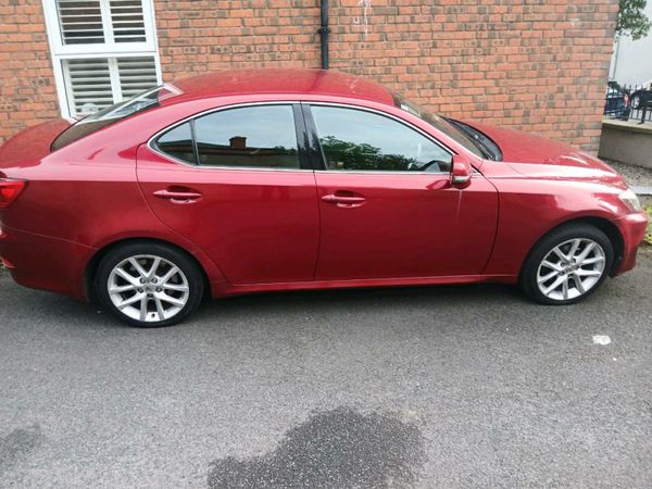 Lexus IS Saloon, Diesel, 2012, Red