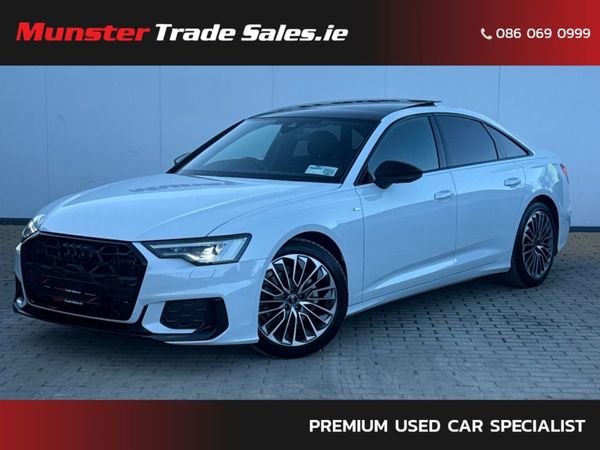 Audi A6 Saloon, Diesel Hybrid, 2025, White