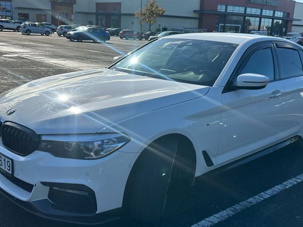 BMW 5-Series Saloon, Diesel, 2017, White
