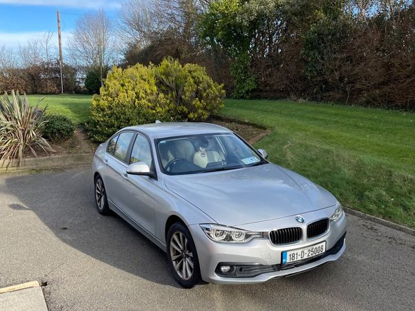 BMW 3-Series Saloon, Diesel, 2018, Grey