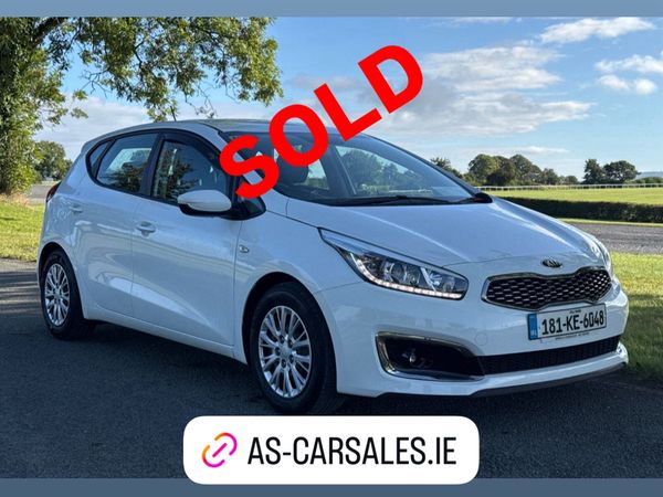 Kia Ceed Hatchback, Diesel, 2018, White
