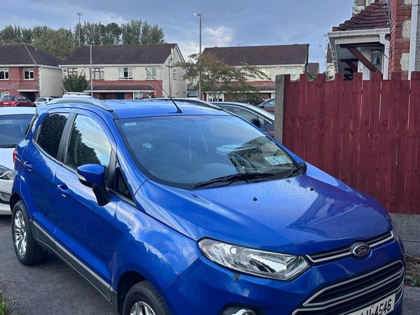 Ford EcoSport SUV, Petrol, 2016, Blue