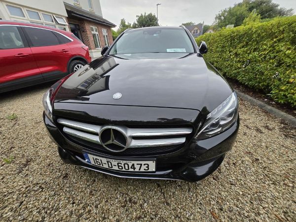 Mercedes-Benz C-Class Estate, Petrol Plug-in Hybrid, 2016, Black